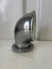 Vintage Solid Chromed Bronze Perko Dorade Cowl Vent 3    Deck Plate 8    Tall