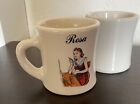 Vintage Victor Mugs  set Of Two  Free Shipping