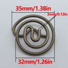 2x For Dodge Ford Porsche Electronic Exhaust Flap Actuator Control Valve Spring