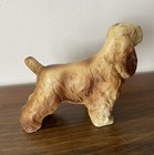 Vintage Cocker Spaniel Dog Ceramic Figurine Japan Porcelain 4 5    Long