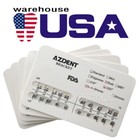 Azdent Dental Orthodontic Brackets Metal Braces Standard Roth 022 Hooks 3-4-5 3