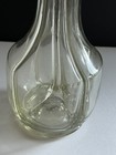 Vtg French Decanter 4 Chamber Cordial Liquor Bottle Barware Blown Glass Mcm