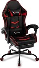 Gaming Chair For Adults  Ergonomic Gamer Chair With Footrest  Spring Pocket C   