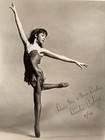 Signed Ballet Ballerina Photo Deirdre Carberry Of American Ballet Theatre 1982
