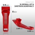 Calvana Xl Drywall Lifter  Rasp  Jack  Taller And Wider Toe    