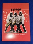  2  Vintage Orig 1979 Zz Top Deguello Promo 2 Sided Postcard fridge Magnet Frame