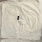 Brooks Brothers Cotton Slub Pastel Pink Blue White Plaid Euro Shams 24 x24 