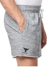 Under Armour Mens  Project Rock Terry Shorts 1385937-012 Gray Heather W  Black