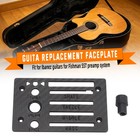 For Ibanez Fishman Sst Preamp 5app01f Replacement Faceplate Cover With Knob