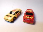Tyco   2 Stock Cars - Ford Body   Grand Prix  Slot Car W Running Chassis   Tcr