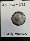 Julia Mamaea Ar Denarius - Ancient Roman Rare  Silver Coin 221- 235 Ad