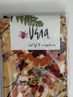 Vera Neumann Vtg Flowering Branch Autumn Floral Set Of 4 Napkin Rust Gold New