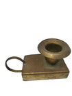 Vintage Brass Candle Holder Match Box Holder Rustic Antique Decor