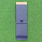 Crocodile Texture Leather Yardage Book Holder Golf Accessory - Good Condition