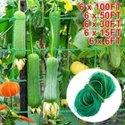 6-100ft Plant Trellis Netting Garden Heavy Duty Polyester Climbing Grow Net Mesh
