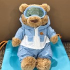 Jelly Cat Bartholomew Bear Snow Suit Soft Toy Plush Toys Stuffed Animal Bnwt