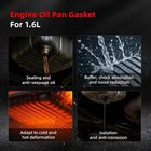 Engine Oil Pan Gasket Set  For Mini Cooper 2007-2015