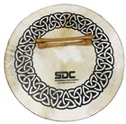 Natural Bodhran Celtic Design Drum Irish Celtic 18 Inch Drums   Case