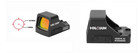Holosun Hs507k X2 Multi Reticle Open Reflex Optical Red Dot Sight