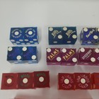 Lot Of 80 Casino Dice Las Vegas Reno Voided Hard Rock Caesar s Palace Red Blue