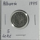 Albania 5 Leke 1995  Fine    European Coin