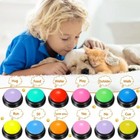 Dog Buttons For Communication Pet Training Buzzer Dog Talking Button Set Of 4 
