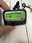 Verizon Motorola  Flex Pager Black With Case And Clip Vintage