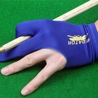 Spandex Snooker Billiard Cue Glove Pool Left Hand Open Three Finger Accessory