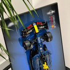 Lego Red Bull Formula 1 42206 F1 Display Frame Wall Mount Storage Free Fast Ship