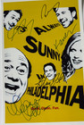 It   s Always Sunny In Philadelphia Signed Poster 11x17 With Coa - Authentic