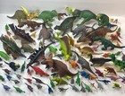 Large Lot Of 93 Plastic Dinosaurs Dino Toys Figures Multicolor Various Sizes