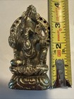 Lord Ganesha  The Hindu Elephant-headed God Of Wisdom Vintage Brass