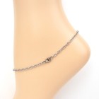 Transgender Pride Anklet  Chainmail Barrel Weave  Handmade Lgbtq Jewelry