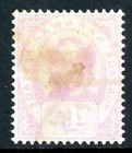 Gandalf -  Sarawak Qv 1901 British 4   Aniline Carmine Scott  39 Vfu X637