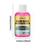 1pc Car Glass Coating Windshield Rainproof Anti-fog Streak-free Cleaner Fluid