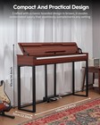 Strich 88 Keys Electric Digital Piano Weighted Hammer Keyboard W  Stand  pedal