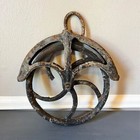 Antique Cast Iron Well Pulley