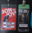 Lot Of 3 Bon Jovi Concert Vip Passes - Rare 