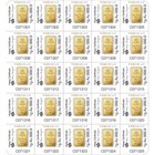 25x1 Gram Gold Bar - Pamp Suisse - Fortuna - 999 9 Fine In Sealed Assay