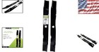Precision 42  Mulching Blades - 2 Pack For Craftsman  Husqvarna  Poulan Mowers