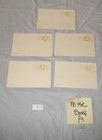 5-usps Post Cards 1985 Postal Stamped - Unused   Blank 14 Cent - George Wythe