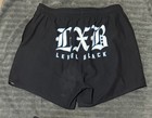 Lxb Level Black Wrestle Jitsu Shorts W pockets Size L