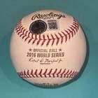 John Mallee  cubs  Signed Official 2016 World Series Baseball Beckett W  Insc