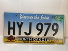 Lot Of 2 North Dakota Spirit  License Plates