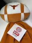 Nwt Texas Longhorns Snuggle Ball Baby Security Blanket Plush Fleece Lovey New