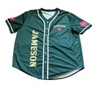 Jameson Irish Whiskey Full-button Promotional Baseball Jersey     Xl
