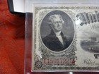 1917 Us Red Seal Two-dollar  2 Large United States Note - Speelman-white