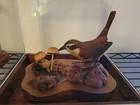 Carolina Wren Wood Carving 30 Years Old