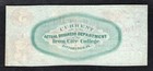 1860   s  5 The Iron City College Bank Of Pittsburgh  Pa Obsolete Note About Unc