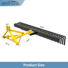3 Pt Rock Rake 60   Landscape Soil Gravel Lawn For Cat 1 Campact Tractor Heavy